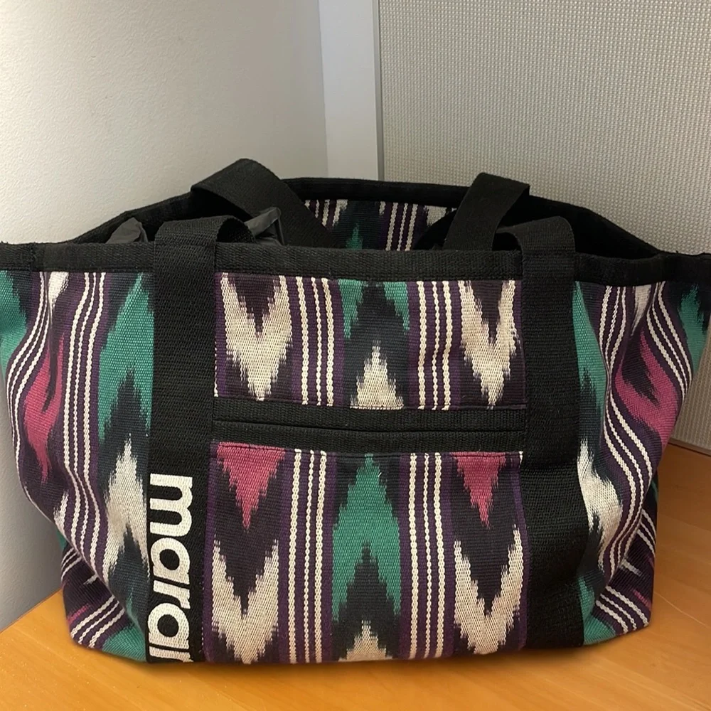 Isabel Marant Ikat Print Darwan Bag - Picture 10 of 13